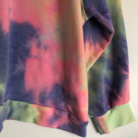 Vici tie dye sweatshirt with hoodie small - Picture 7 of 8
